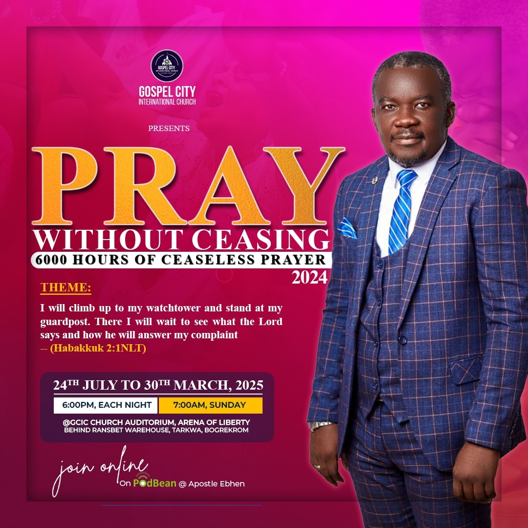 CEASELESS PRAYER 2025  (February Series) 